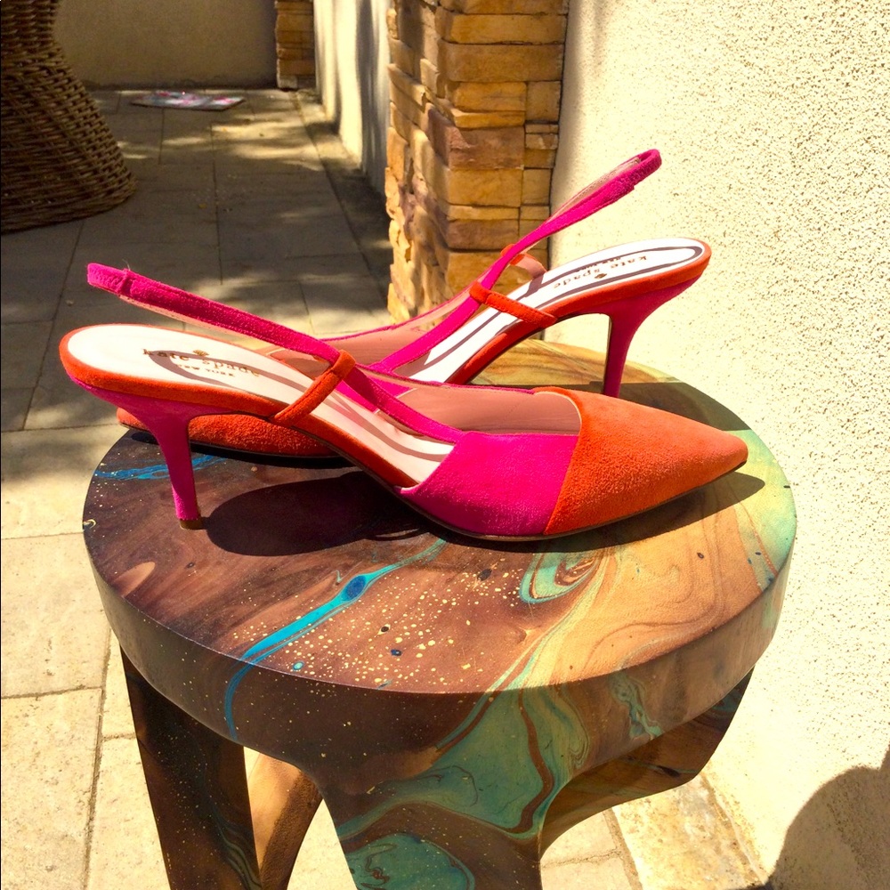 Kate Spade Low Heel Sling backs